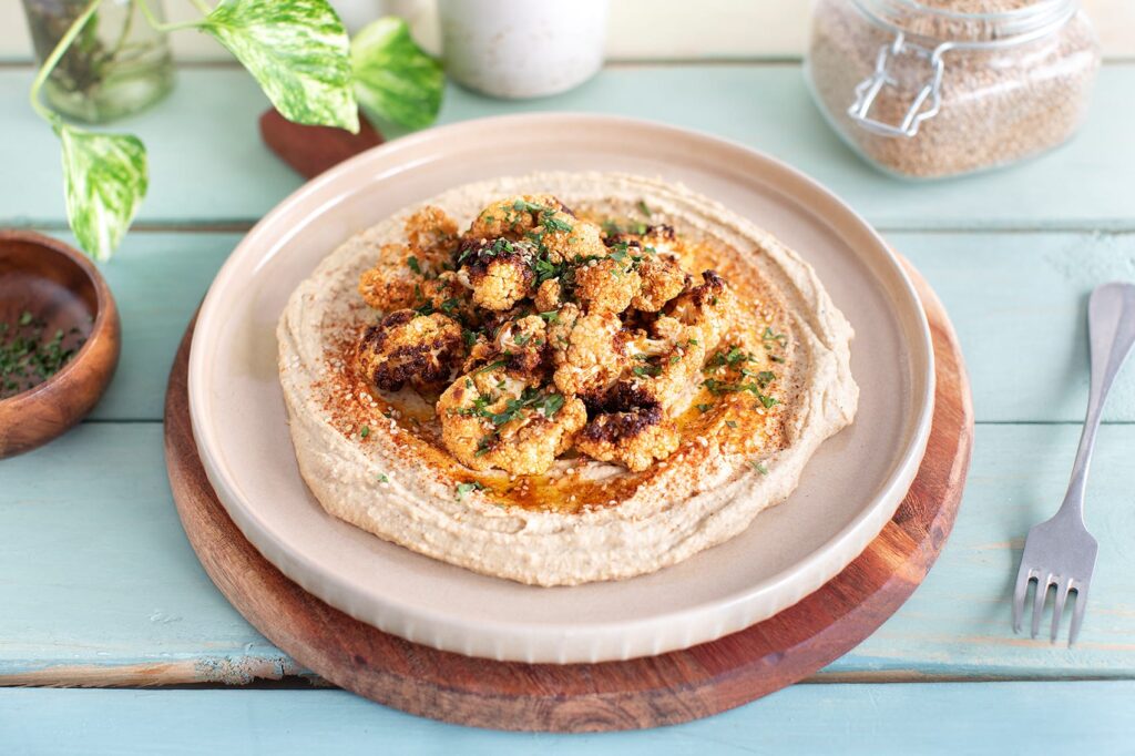 Coliflor especiada: receta de Lucía Gómez en su formación de alimentación sana