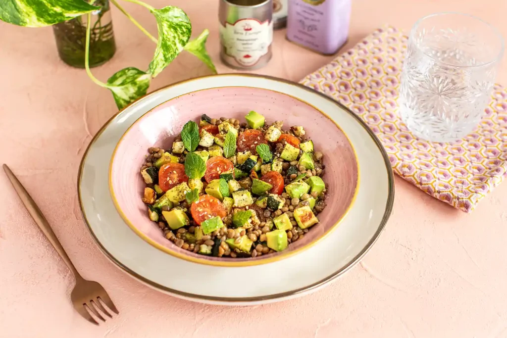 Ensalada templada al estilo Método SANO