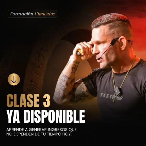 Clase 3 Cimientos Adri Kastel ya disponible