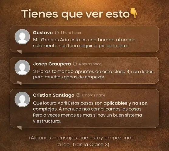 Interacción clase 3 Cimientos de Adri Kastel