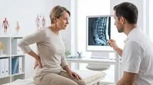 Osteópata en consulta con una agenda llena y recurrente gracias a lo aprendido en Método Bodhi