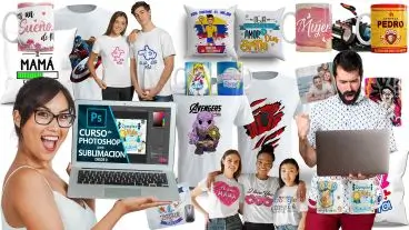 ¿Qué aprenderás a hacer en la formación el rentable negocio de la sublimación?