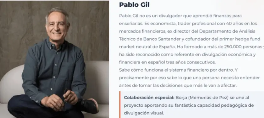 Trayectoria de Pablo Gil