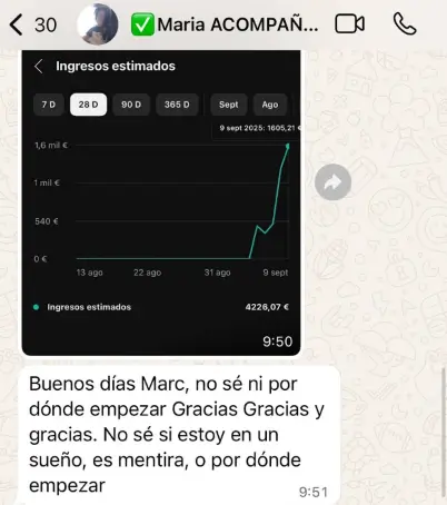 Resultado alumna María de MasterTube (1)
